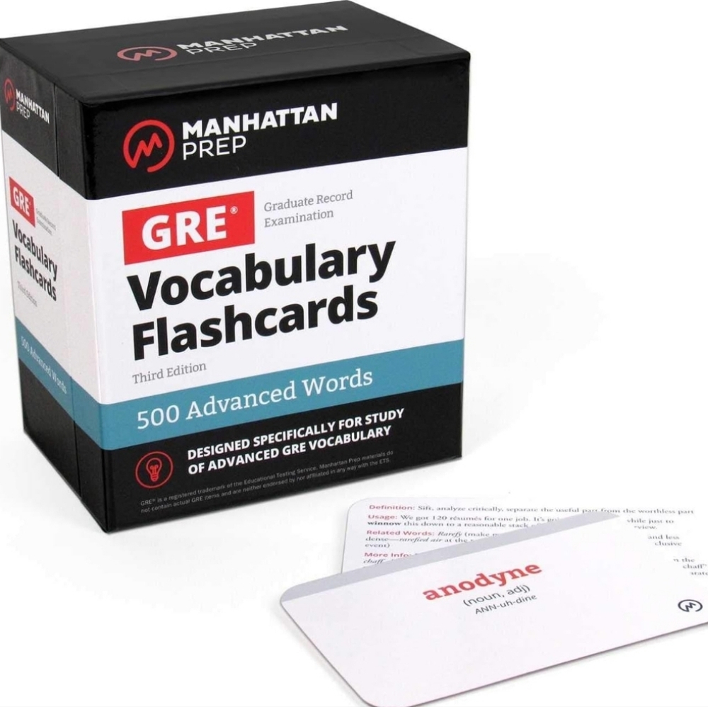 500 Advanced Words: GRE Vocabulary Flashcards (Manhattan Prep GRE Prep) 3rd ed.
